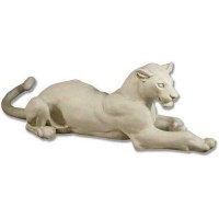 Reclining Jungle Cat 72" W - Fiberglass Resin Indoor/Outdoor Garden Statue Reclining Jungle Cat 72" W - Fiberglass Resin Indoor/Outdoor Garden Statue