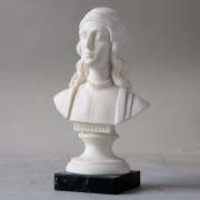 Bust Of Raphael - Carrara Marble Indoor Statue
