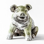 Patty Pig - Fiberglass Resin - Indoor/Outdoor Garden Statue/Sculpture