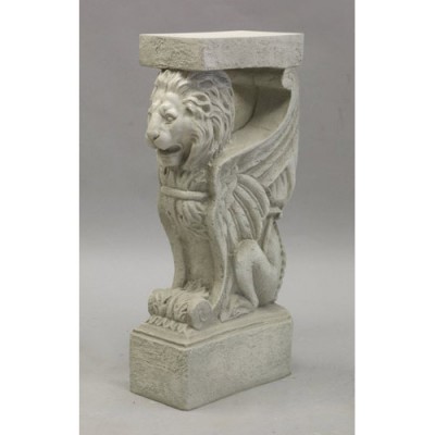 Winged Lion Consol Base F1175 - Fiberglass - Outdoor Statue -  - T1175