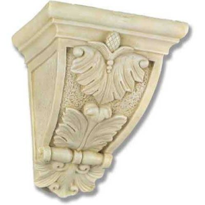 Lodge Bracket 9 In. Fiber Stone Resin Indoor/Outdoor Statue/Sculpture -  - FSP2530