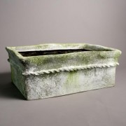 Gema Planter Garden / Patio  Small Fiberglass Resin Indoor/Outdoor /Sculpture