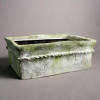 Gema Planter Garden / Patio  Small Fiberglass Resin Indoor/Outdoor /Sculpture
