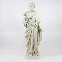 Saint Peter 63 In. High - Lightweight Fiberglass Resin - Indoor/Outdoor Statue