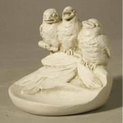 Birds Of Spring 5in. Fiberglass Resin Indoor/Outdoor Garden Statue