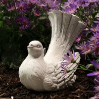 Decorative Dove - Fiberglass Resin - Indoor/Outdoor Statue/Sculpture