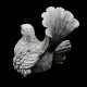 Decorative Dove - Fiber Stone Resin - Indoor/Outdoor Statue/Sculpture -  - FS8666