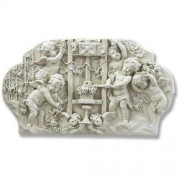 Heavenly Wine Makers Frieze 58in. Wide - Fiberglass Resin - Statue Heavenly Wine Makers Frieze 58in. Wide - Fiberglass Resin - Statue