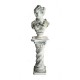 Genoa Column 28.5in. - Fiberglass - Indoor/Outdoor Garden Statue -  - F8222