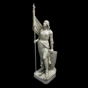 Saint Joan Of Arc 8 Feet Life Size Lightweight Fiberglass Resin Outdoor Statue