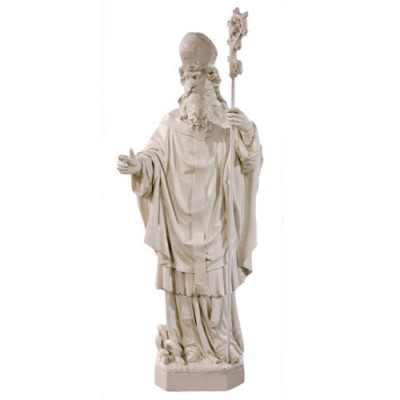 Saint Patrick Staff 72in. High - Fiberglass - Outdoor Statue -  - F9540