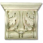 Scroll Hennsley Bracket Fiberglass Resin Indoor/Outdoor Garden Statue