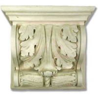 Scroll Hennsley Bracket Fiberglass Resin Indoor/Outdoor Garden Statue