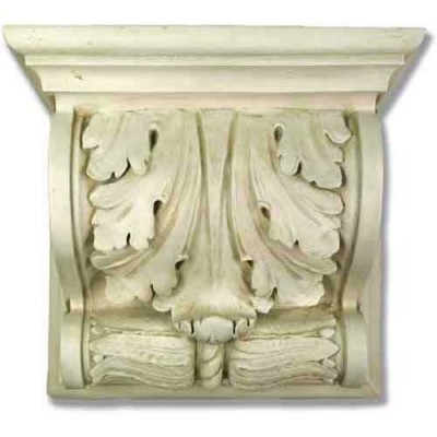 Scroll Hennsley Bracket Fiberglass Indoor/Outdoor Garden Statue -  - F7029