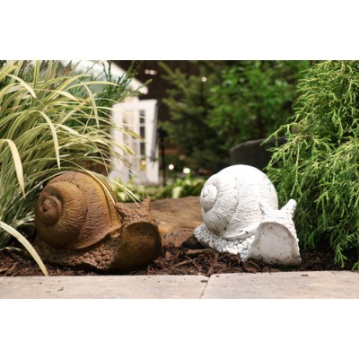 Little Snail - Fiber Stone Resin - Indoor/Outdoor Statue/Sculpture -  - FS8671