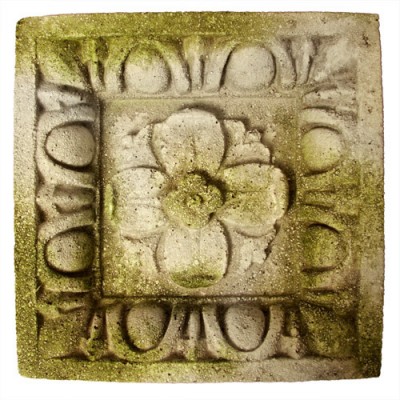 Coffered Remnant - Fiber Stone Resin - Indoor/Outdoor Garden Statue - - FS3003 Coffered Remnant - Fiber Stone Resin - Indoor/Outdoor Garden Statue - - FS3003