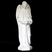 Holy Water Font Angel-25 Fiberglass Resin Indoor/Outdoor Garden Statue