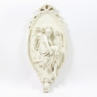 Nicolette Plaque - Fiberglass Resin - Indoor/Outdoor