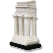 Castor & Pollux 5in. High - Carrara Marble Indoor Statue