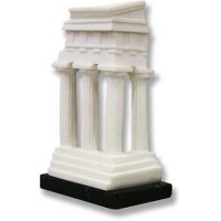 Castor & Pollux 5in. High - Carrara Marble Indoor Statue