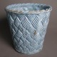 Nied Weave Basket 17in. - Fiber Stone Resin - Indoor/Outdoor Statue -  - FS8435-17