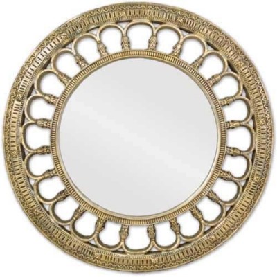Summerville Mirror 37in. Fiberglass Outdoor Wall Mount Statue -  - HF7319