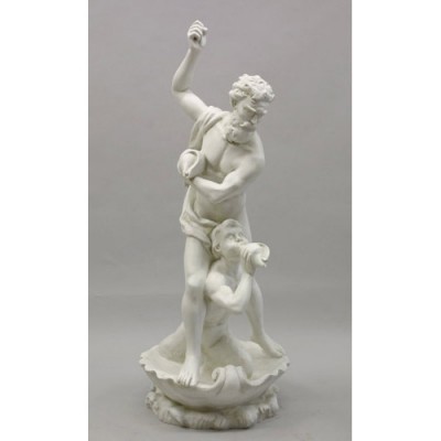 Neptune w/Child - Fiberglass - Indoor/Outdoor Statue/Sculpture - - F6808 Neptune w/Child - Fiberglass - Indoor/Outdoor Statue/Sculpture - - F6808
