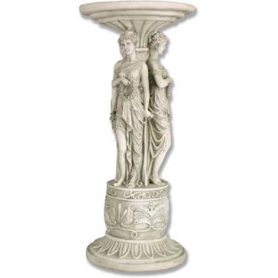 Tario Graces Riser Stand Pedestal Statue Base Fiberglass Statue - - F7643-48A Tario Graces Riser Stand Pedestal Statue Base Fiberglass Statue - - F7643-48A