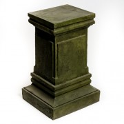 Rectangular Stand Pedestal Statue Display Base/Riser Small 24 In. - Stone