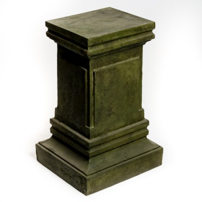 Rectangular Riser Stand Pedestal Statue Base Small 24 In. - Stone -  - FS209