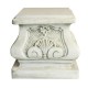 Tuscany Large Pedestal 19in. Fiberglass Indoor/Outdoor Garden -  - F6914