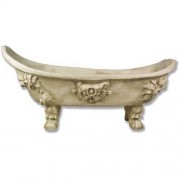 Victorian Bathtub 27in. Fiberglass Resin Indoor/Outdoor Garden Planter Statue