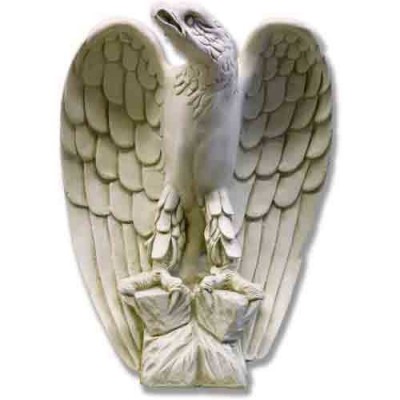 Eagle - Facing Right - Fiberglass - Indoor/Outdoor Garden Statue -  - F845R