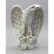Eagle - Facing Left Or Right 18in. Fiberglass Resin In/Outdoor Statue