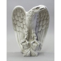 Eagle - Facing Left Or Right 18in. Fiberglass Resin In/Outdoor Statue