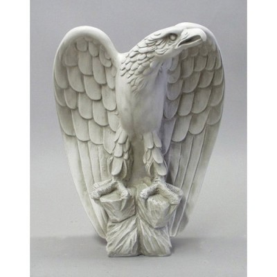 Eagle - Facing Left Or Right 18in. Fiberglass In/Outdoor Statue -  - F845