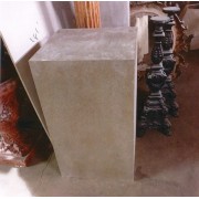 Rectangle Pedestal 30 H Fiberglass Resin Indoor/Outdoor Garden Statue