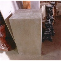 Rectangle Pedestal 30 H Fiberglass Resin Indoor/Outdoor Garden Statue