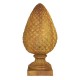 Pineapple Finial Of Old 32in. Fiber Stone Resin Indoor/Outdoor Statue -  - FS7585