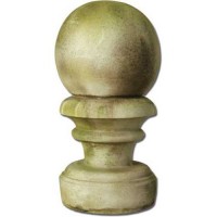 Ball Finial Britannia 18in. Fiberglass Resin Indoor/Outdoor Statue