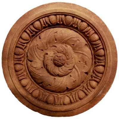 Luczak Remnant Medallion - Fiber Stone Resin - Indoor/Outdoor Statue -  - FS3007