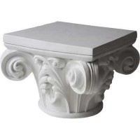 Gothic Capital, Lost One 10in. - Fiberglass Resin - Outdoor Statue