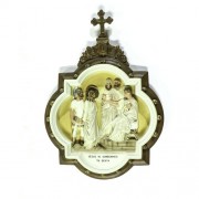 Wall Plaque Stations of the Cross #1 Full Color - Lightweight Fiberglass Resin