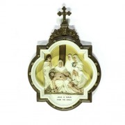 Wall Plaque Stations of the Crosss #13 Color - Lightweight Fiberglass Resin