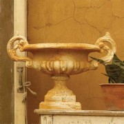 Emen Urn Small 12in. High Fiberglass Resin Indoor/Outdoor Garden / Patio Emen Urn Small 12in. High Fiberglass Resin Indoor/Outdoor Garden / Patio
