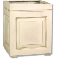 Panel Planter - 14 In. Fiberglass Resin Indoor/Outdoor Garden / Patio Statue