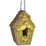 Oscar The Cat Birdhouse - Fiberglass Resin - Indoor/Outdoor Statue
