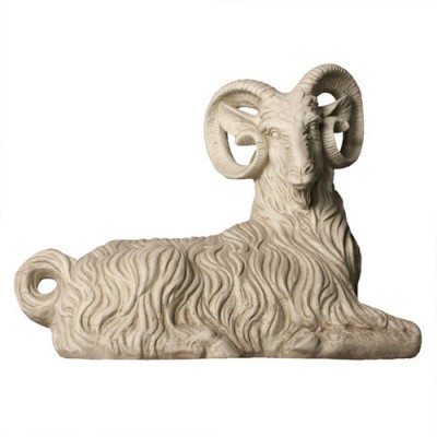 Sitting Ram - Fiberglass - Indoor/Outdoor Statue/Sculpture -  - F86050