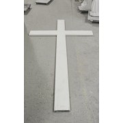 CROSS FOR WALL Lightweight Fiberglass Resin Indoor/Outdoor Church Statuary