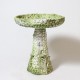 Stone And Flower Birdbath 22in. Fiberglass Resin In/Outdoor Statue -  - FS7808